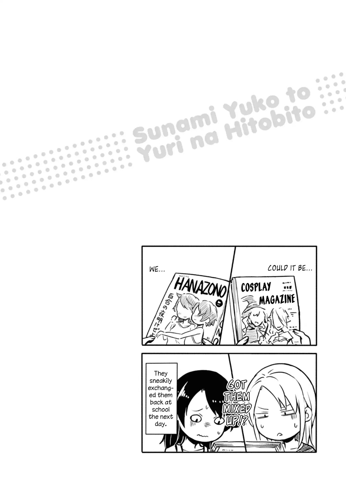 Sunami Yuuko And The Yuri People Chapter 11 page 6 - Chapter 11: Friendship Between Girls