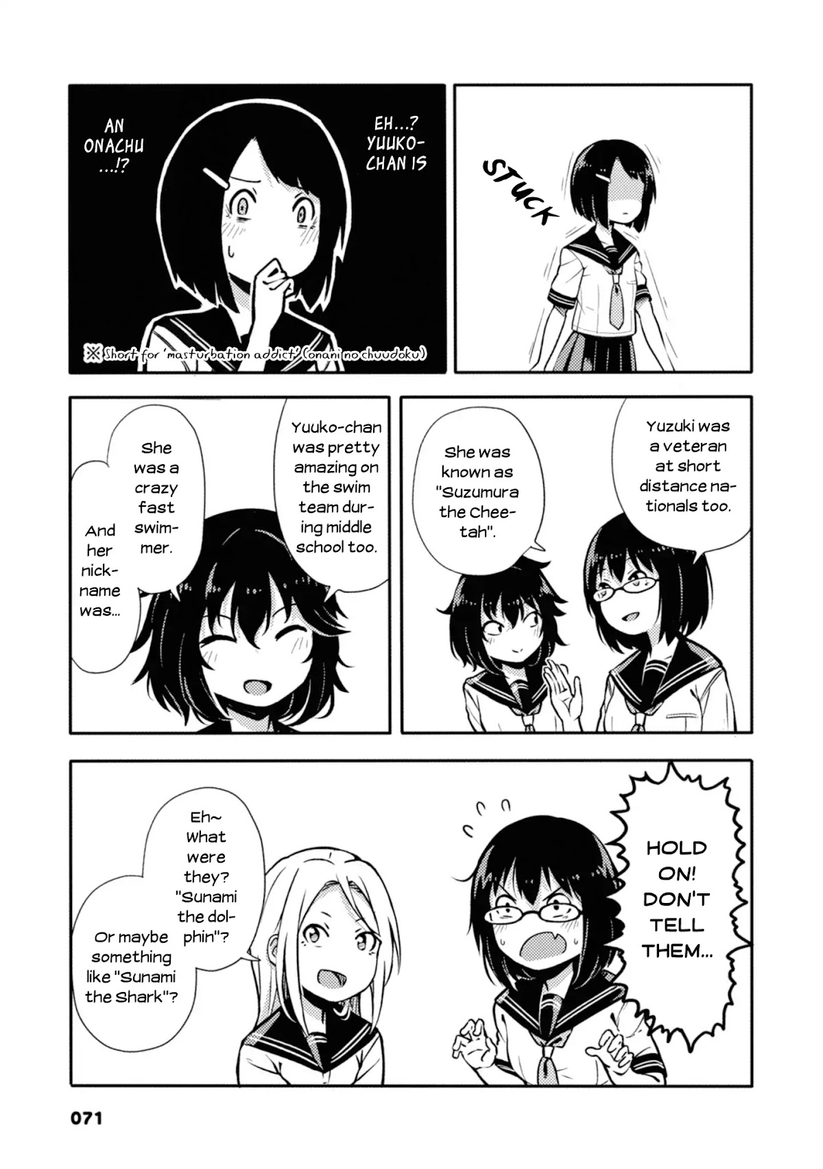 Sunami Yuuko And The Yuri People Chapter 13 page 3 - Chapter 13: The Forbidden Common Name