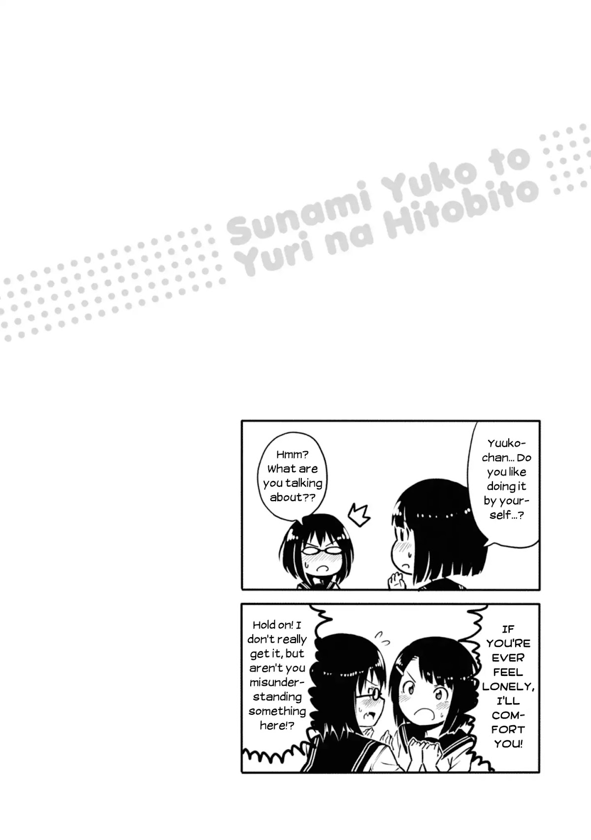Sunami Yuuko And The Yuri People Chapter 13 page 6 - Chapter 13: The Forbidden Common Name