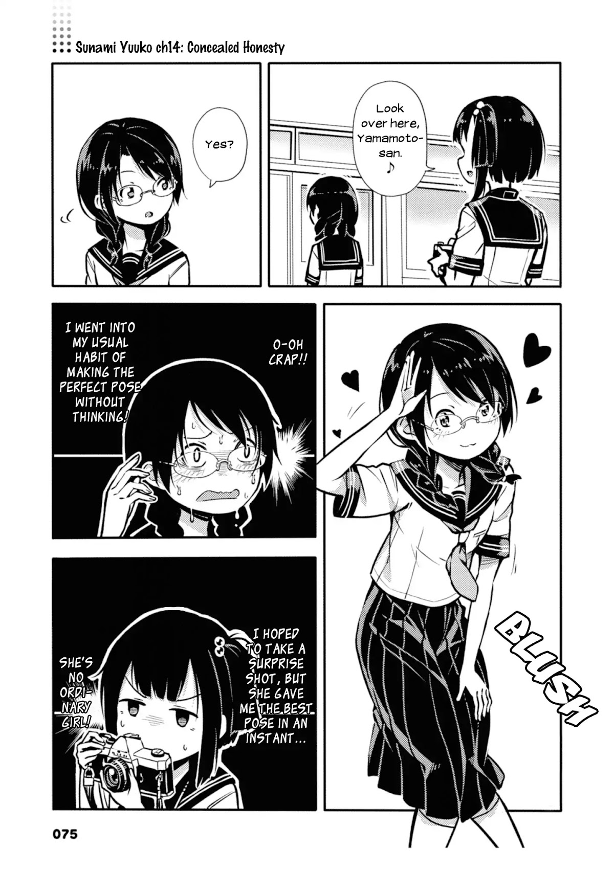 Sunami Yuuko And The Yuri People Chapter 14 page 1 - Chapter 14: Concealed Honesty