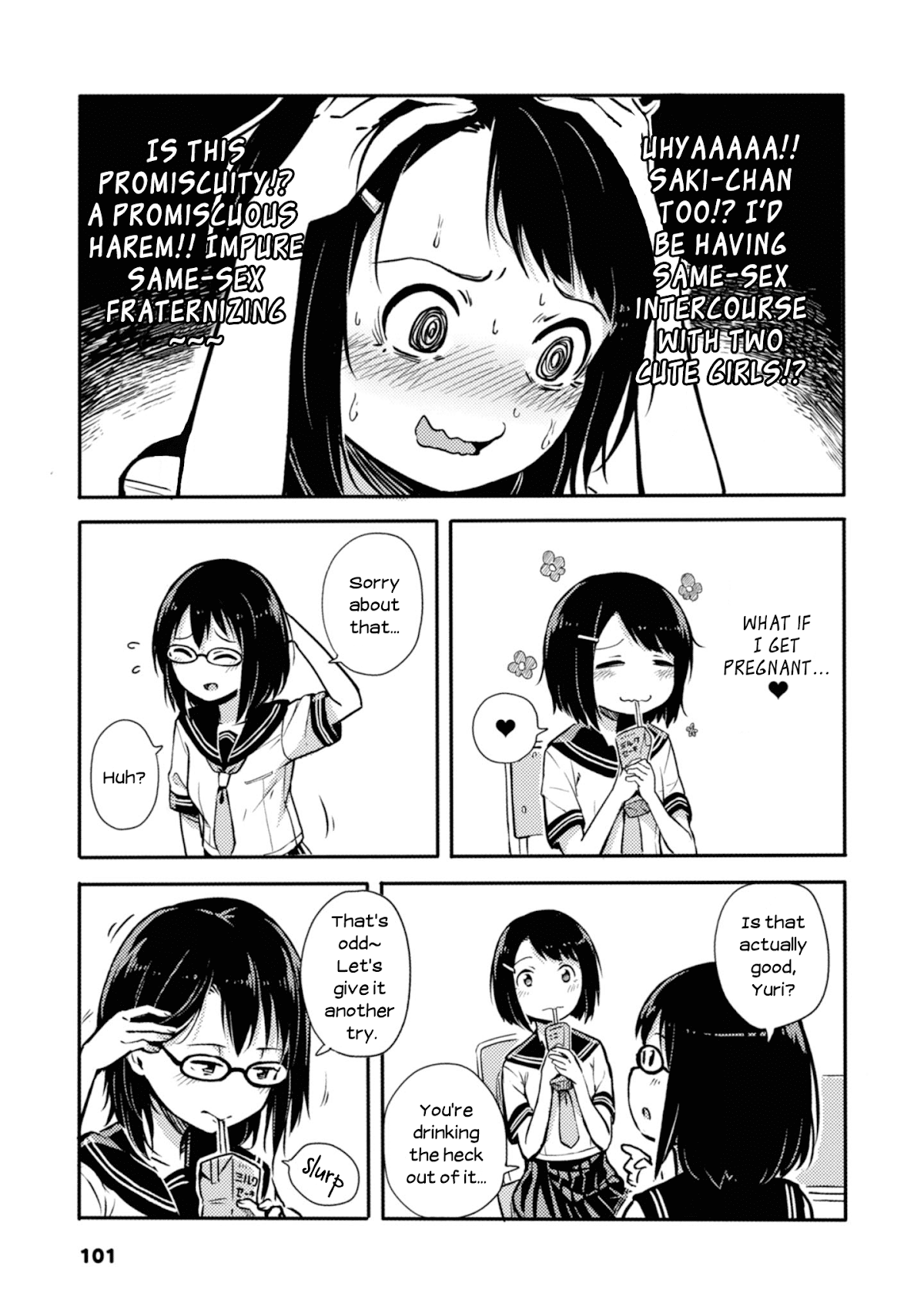Sunami Yuuko And The Yuri People Chapter 18 page 3 - Chapter 18: The Defeat of Sex Education
