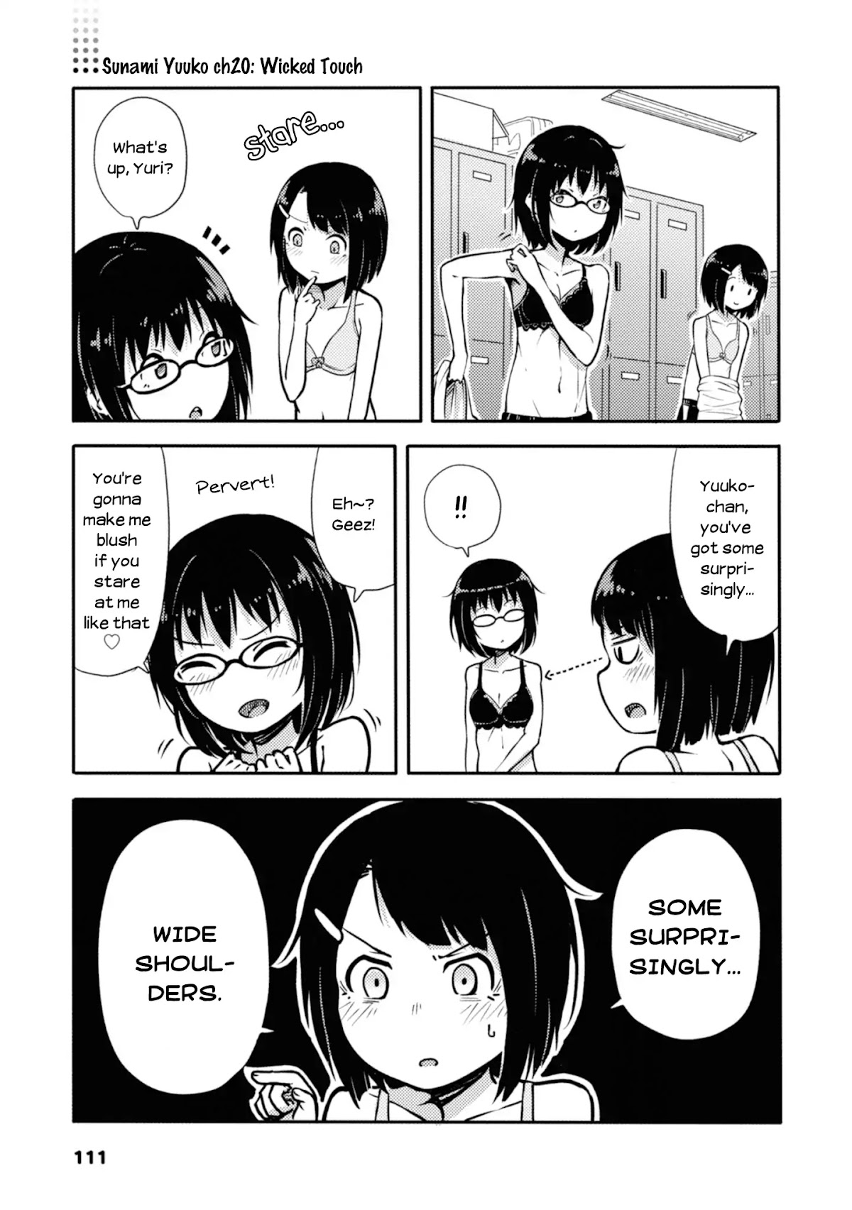 Sunami Yuuko And The Yuri People Chapter 20 page 1 - Chapter 20: Wicked Touch