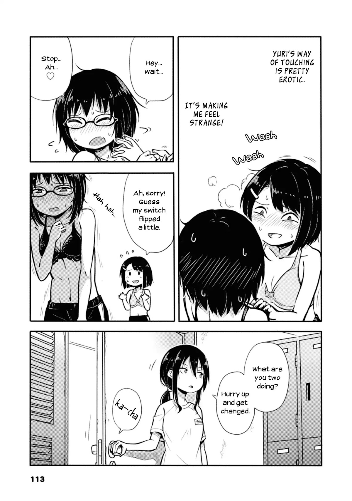 Sunami Yuuko And The Yuri People Chapter 20 page 3 - Chapter 20: Wicked Touch