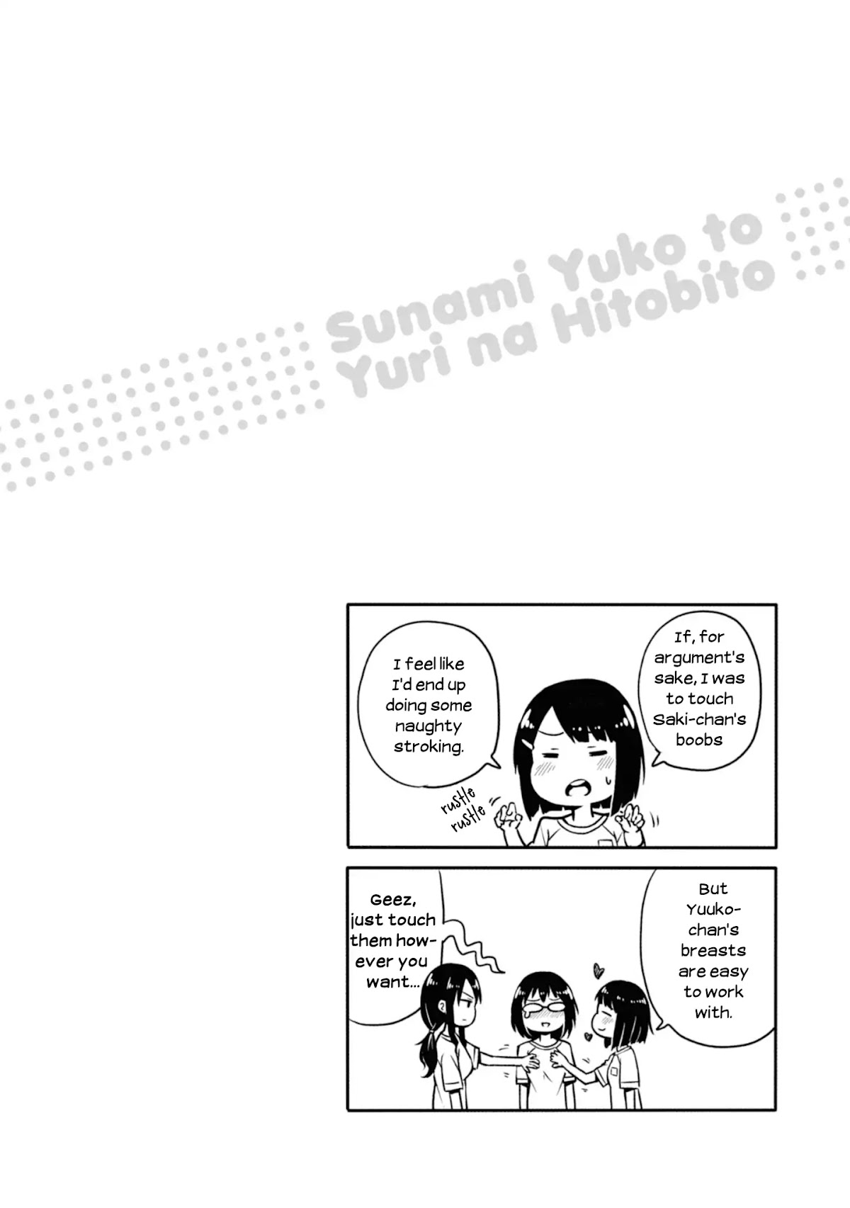 Sunami Yuuko And The Yuri People Chapter 20 page 6 - Chapter 20: Wicked Touch