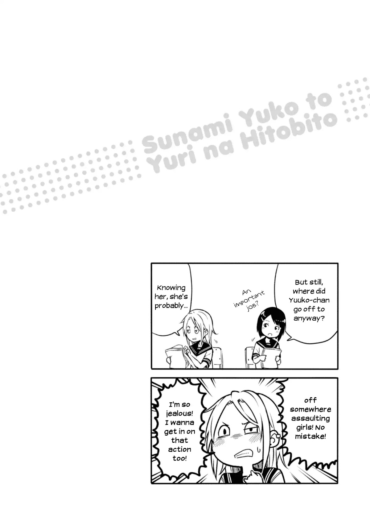 Sunami Yuuko And The Yuri People Chapter 23 page 6 - Chapter 23: The Walls Can Talk