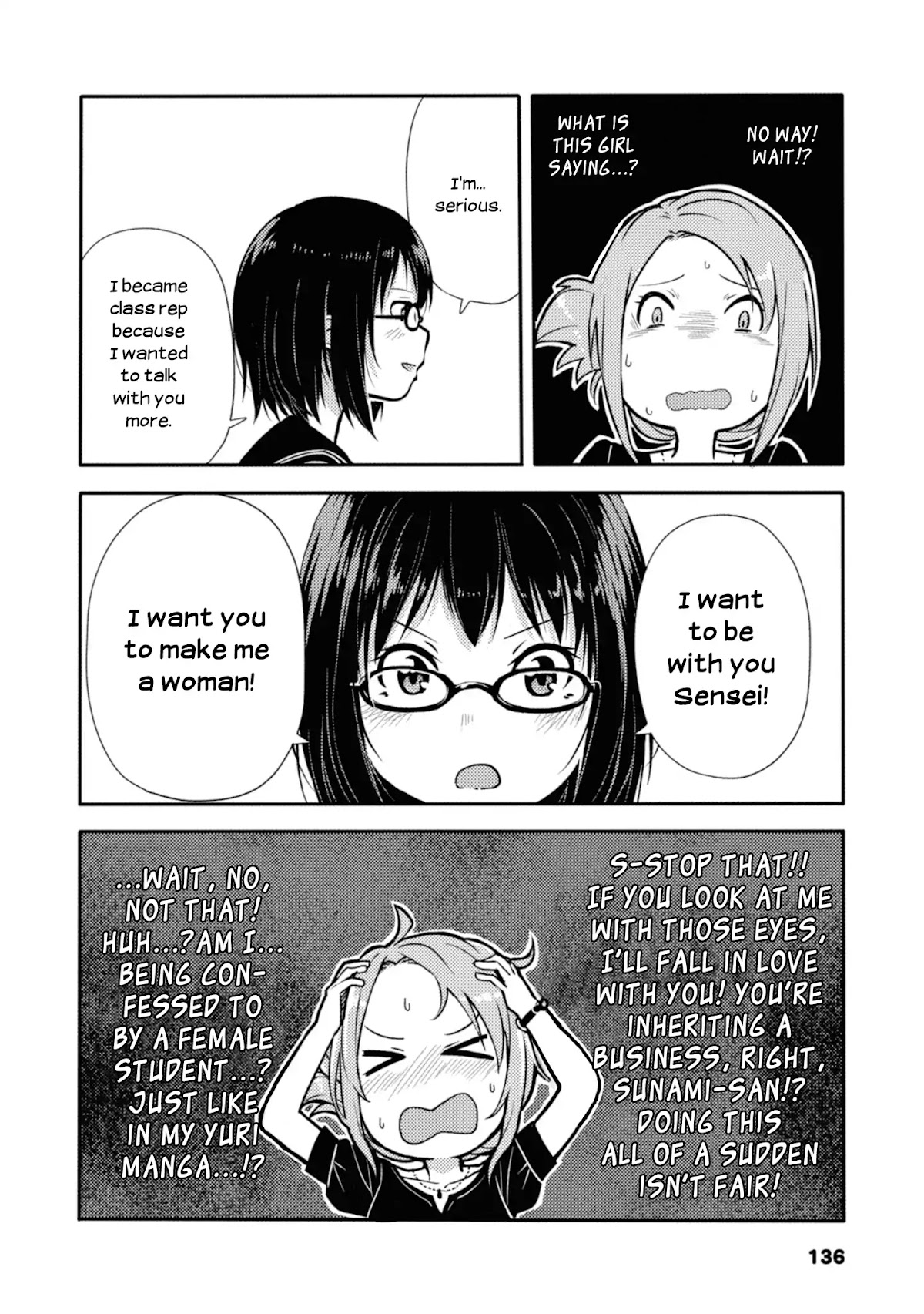 Sunami Yuuko And The Yuri People Chapter 24 page 2 - Chapter 24: Devilish Woman