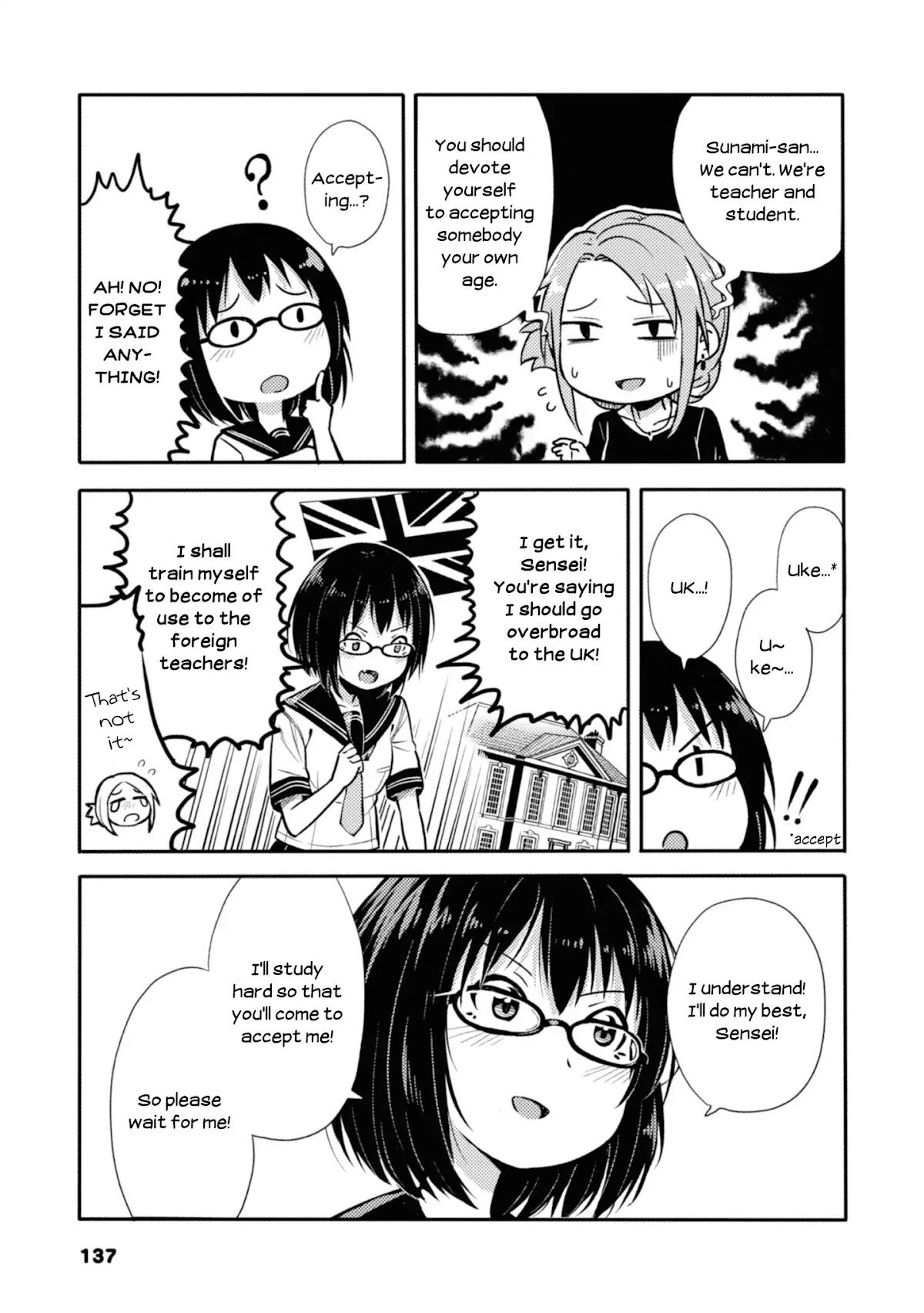 Sunami Yuuko And The Yuri People Chapter 24 page 3 - Chapter 24: Devilish Woman
