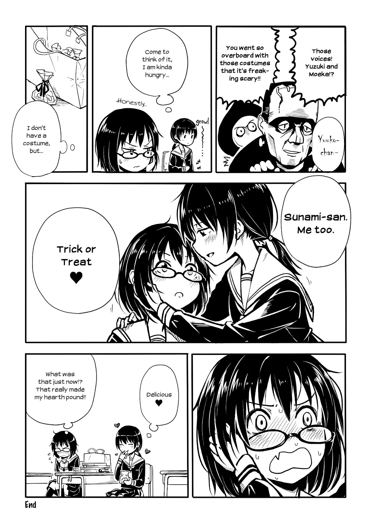 Sunami Yuuko And The Yuri People Chapter 25 page 4 - Chapter 25: Halloween