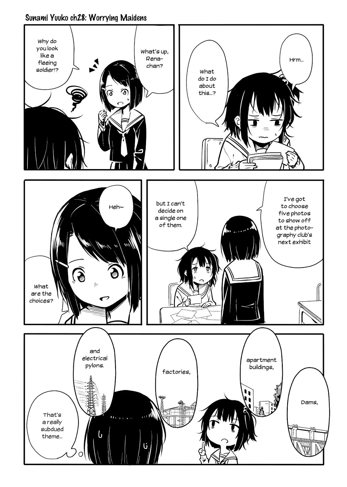 Sunami Yuuko And The Yuri People Chapter 28 page 1 - Chapter 28: Worrying Maidens