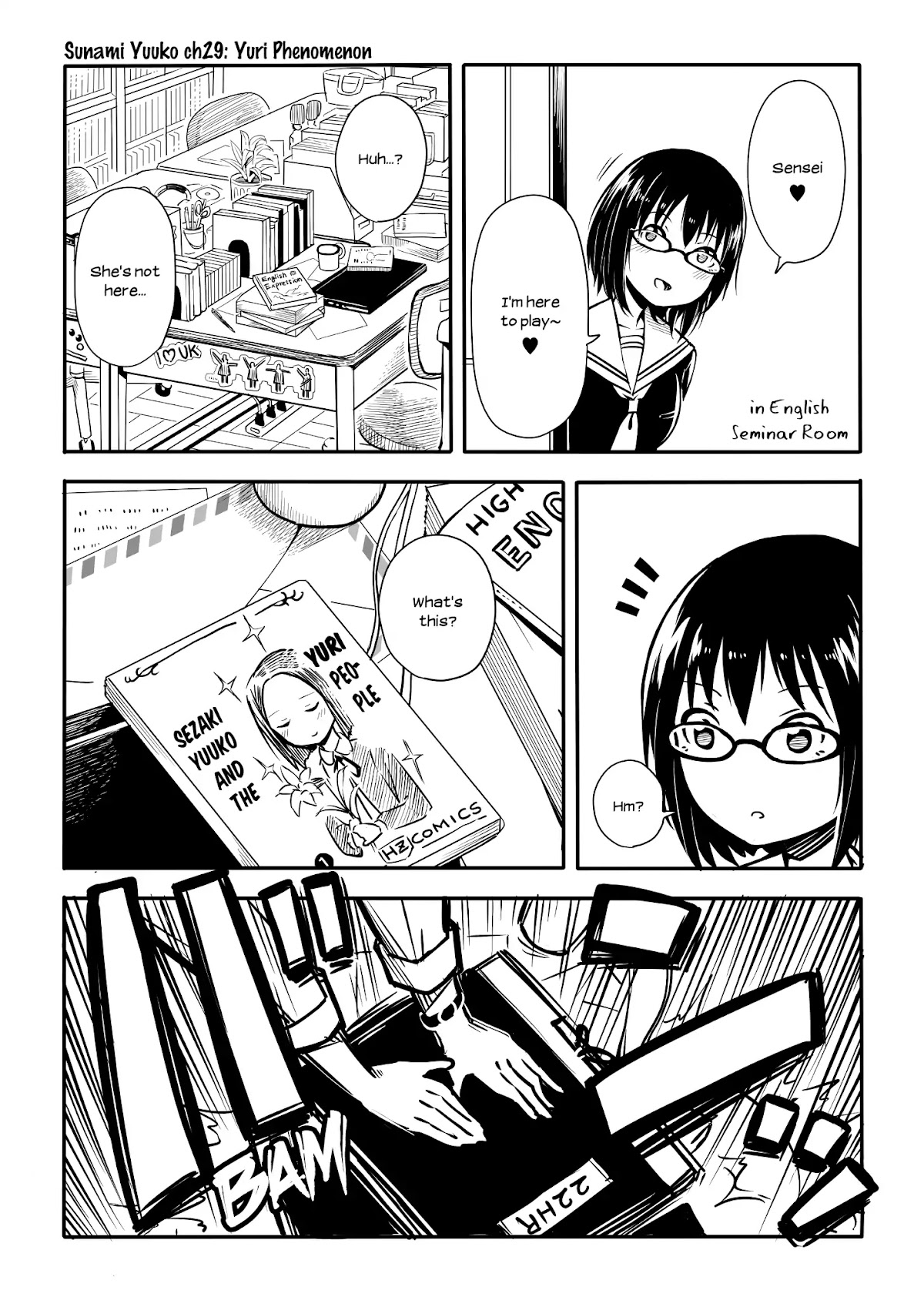Sunami Yuuko And The Yuri People Chapter 29 page 1 - Chapter 29: Yuri Phenomenon