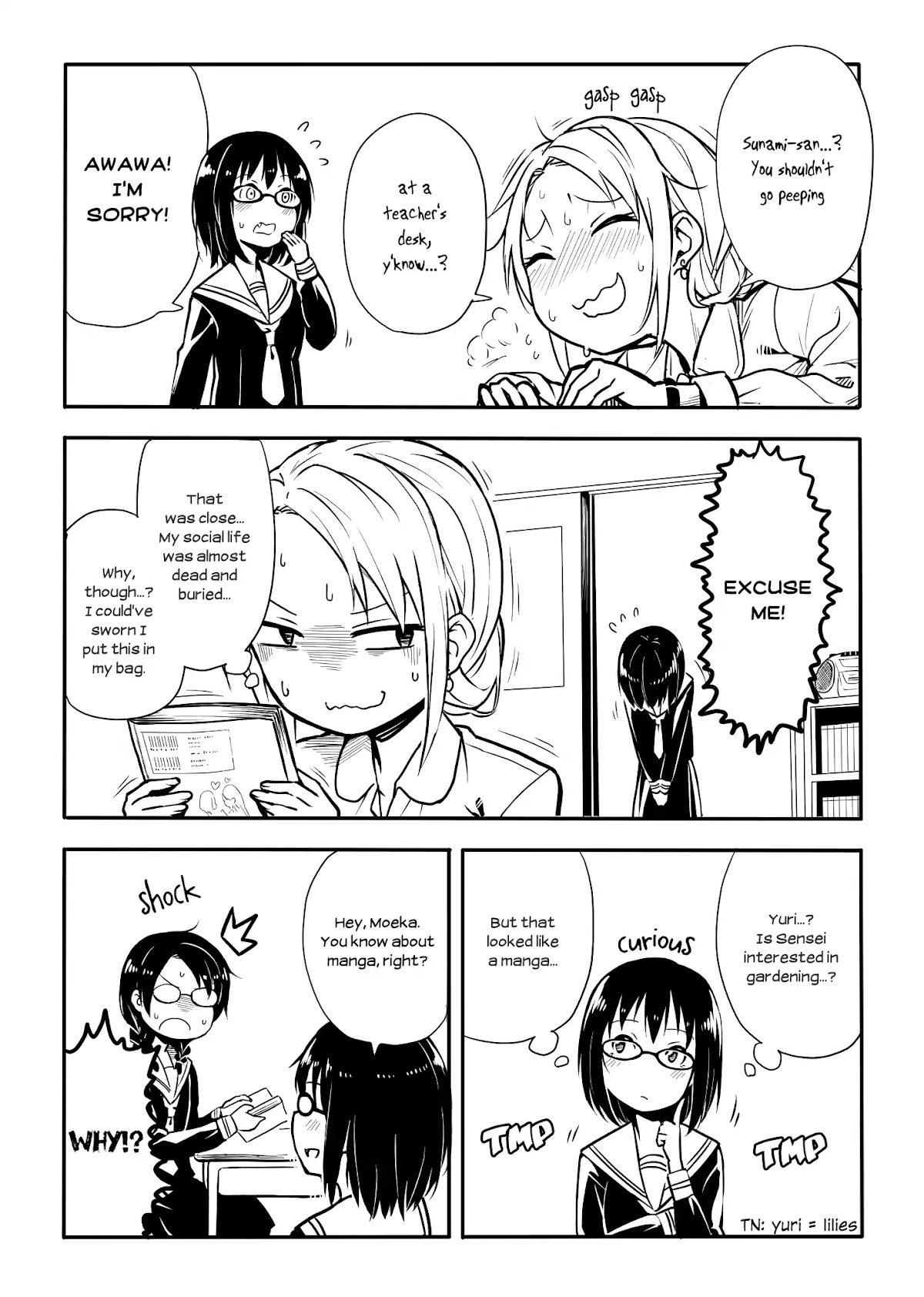 Sunami Yuuko And The Yuri People Chapter 29 page 2 - Chapter 29: Yuri Phenomenon