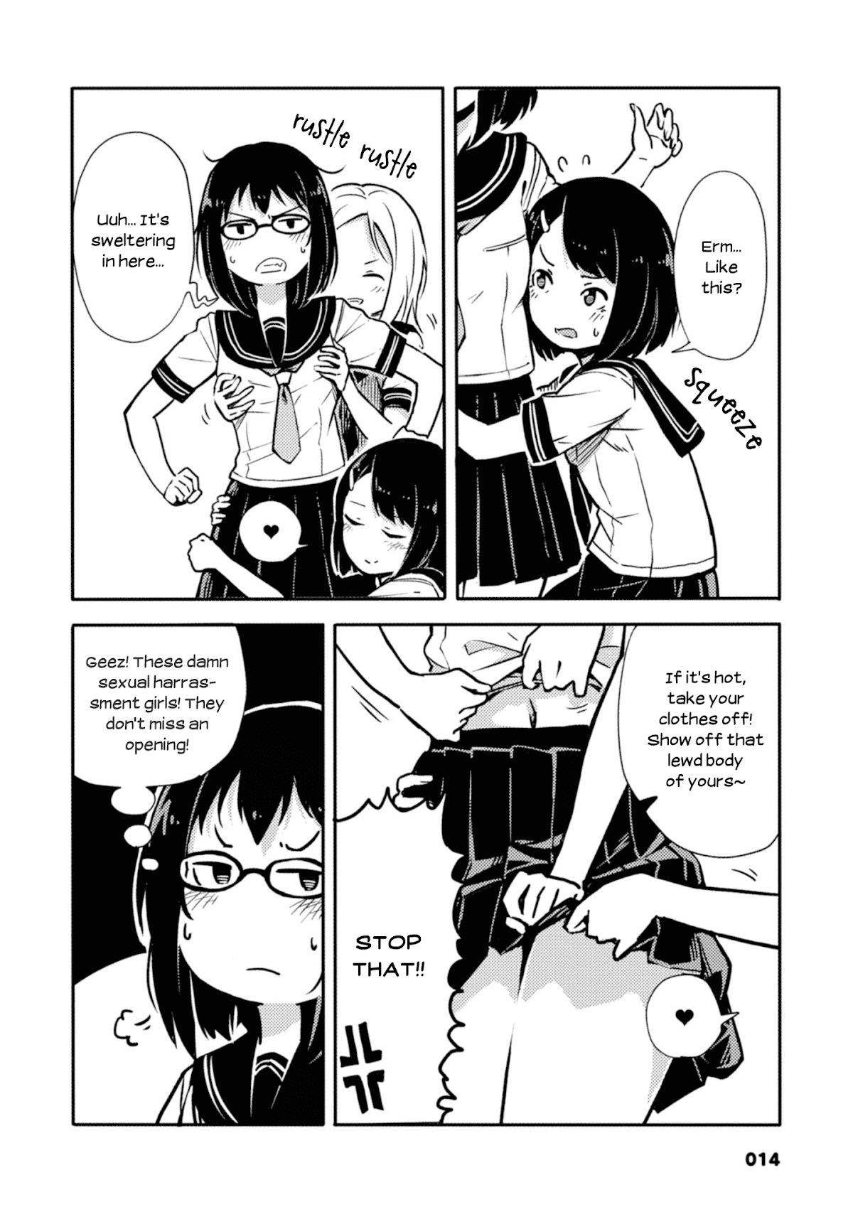 Sunami Yuuko And The Yuri People Chapter 3 page 2 - Chapter 3: Reckless Girlfriends