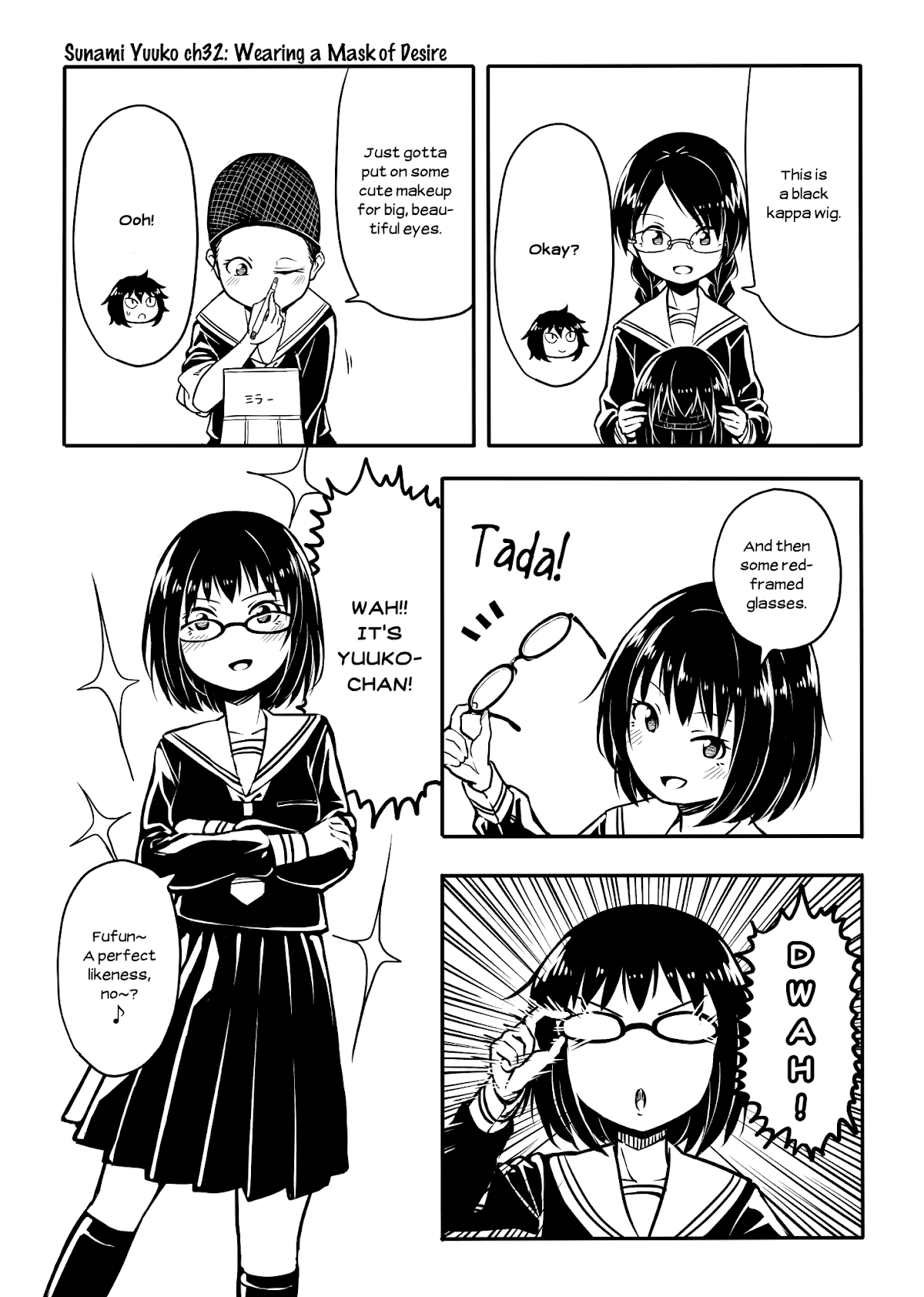 Sunami Yuuko And The Yuri People Chapter 32 page 1 - Chapter 32: Wearing a Mask of Desire