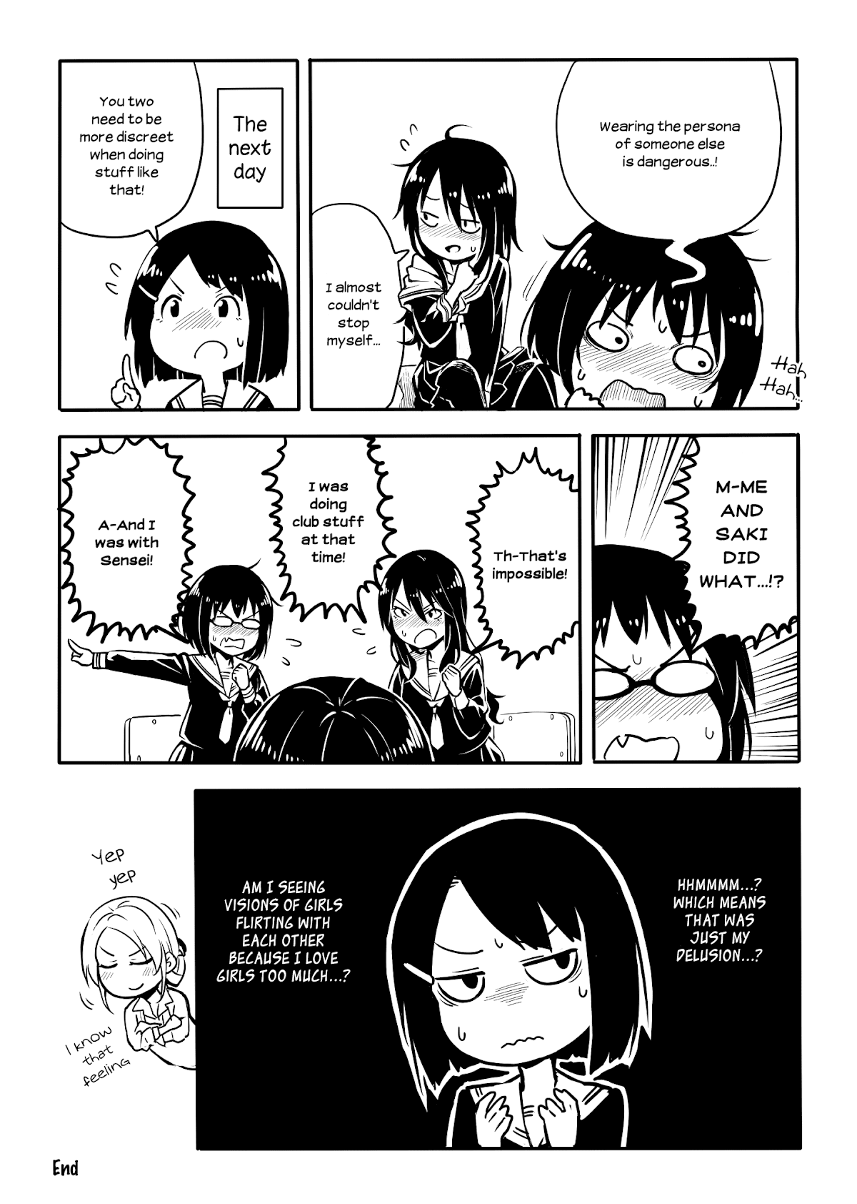 Sunami Yuuko And The Yuri People Chapter 32 page 4 - Chapter 32: Wearing a Mask of Desire