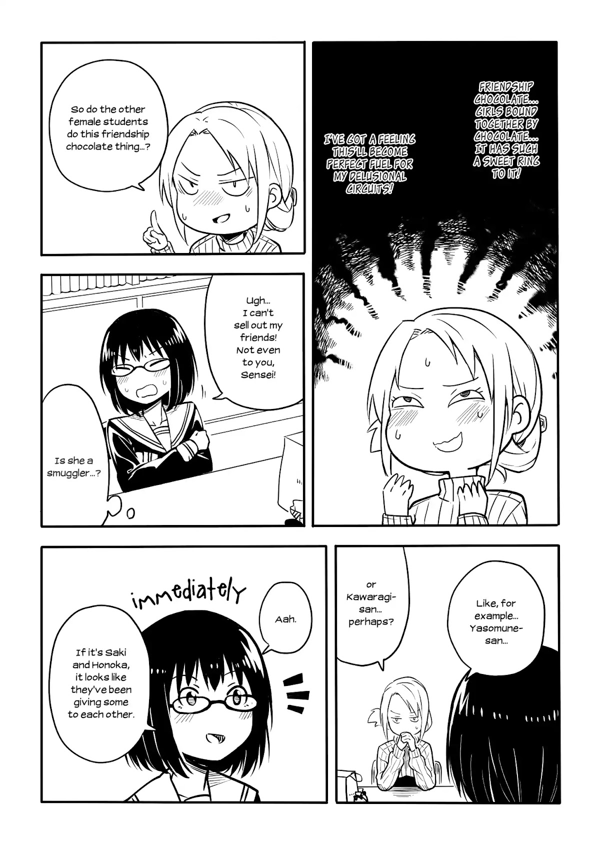 Sunami Yuuko And The Yuri People Chapter 35 page 2 - Chapter 35: A Class Rep’s Job