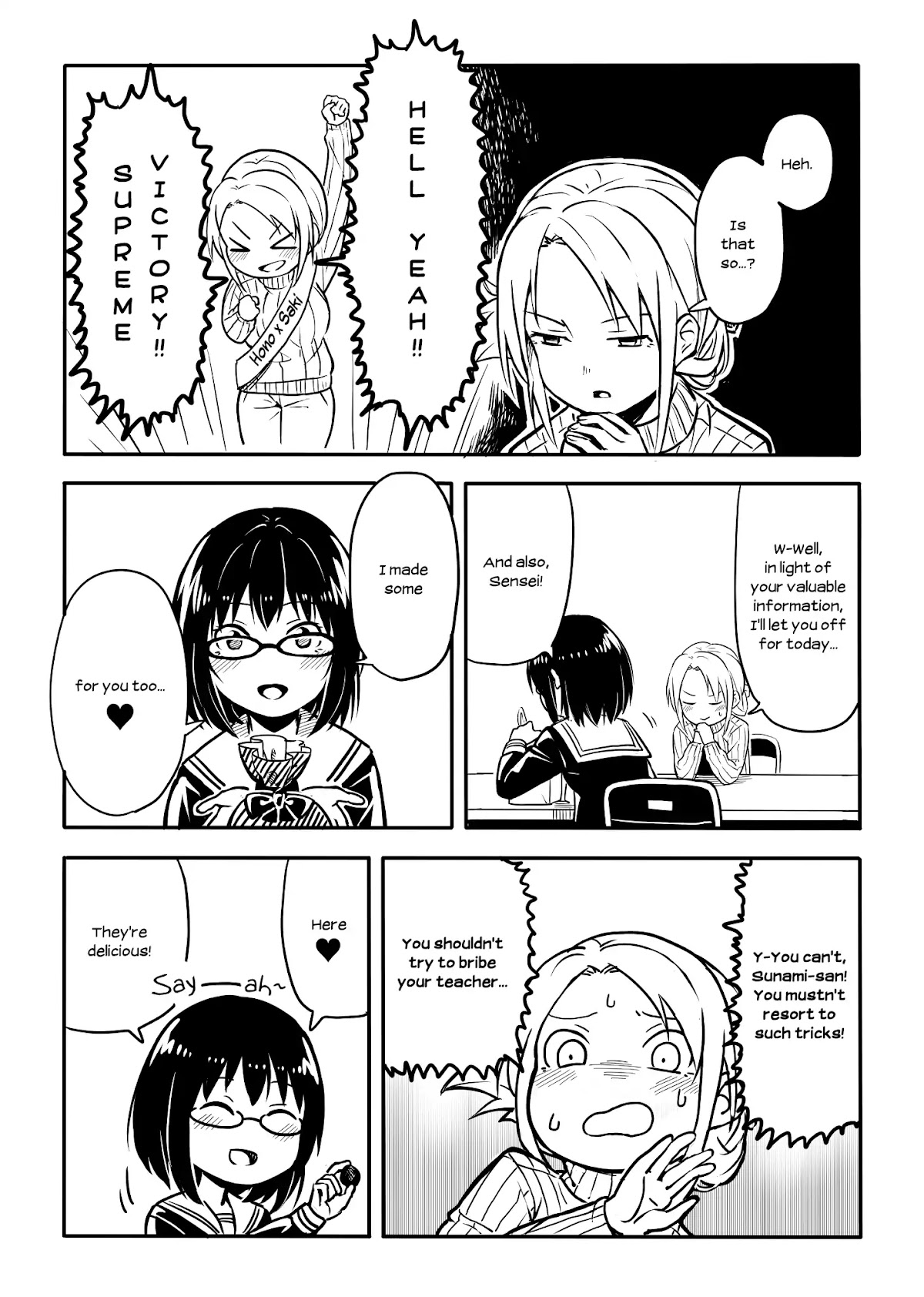 Sunami Yuuko And The Yuri People Chapter 35 page 3 - Chapter 35: A Class Rep’s Job