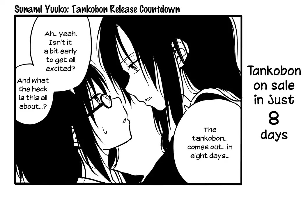 Sunami Yuuko And The Yuri People Chapter 37.5 page 2 - Chapter 37.5: Tankobon Release Countdown
