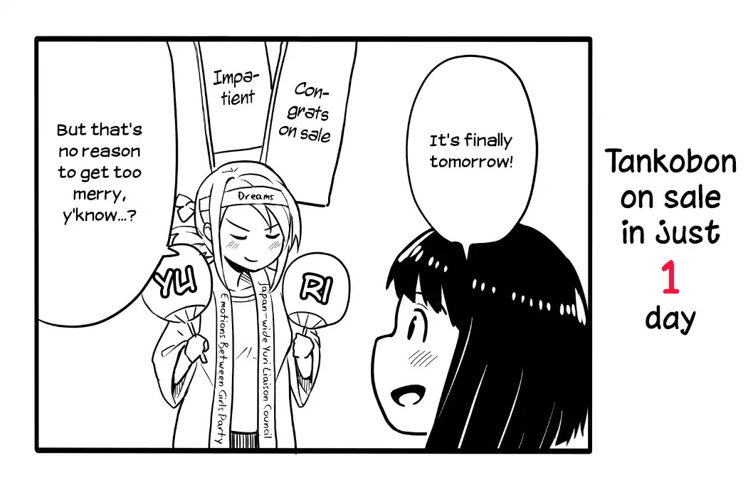 Sunami Yuuko And The Yuri People Chapter 37.5 page 9 - Chapter 37.5: Tankobon Release Countdown