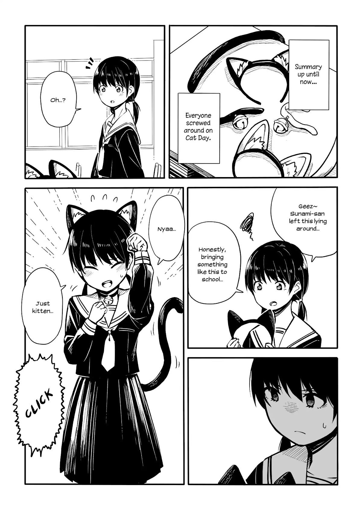 Sunami Yuuko And The Yuri People Chapter 38 page 3 - Chapter 38: Relevant to Cat Day