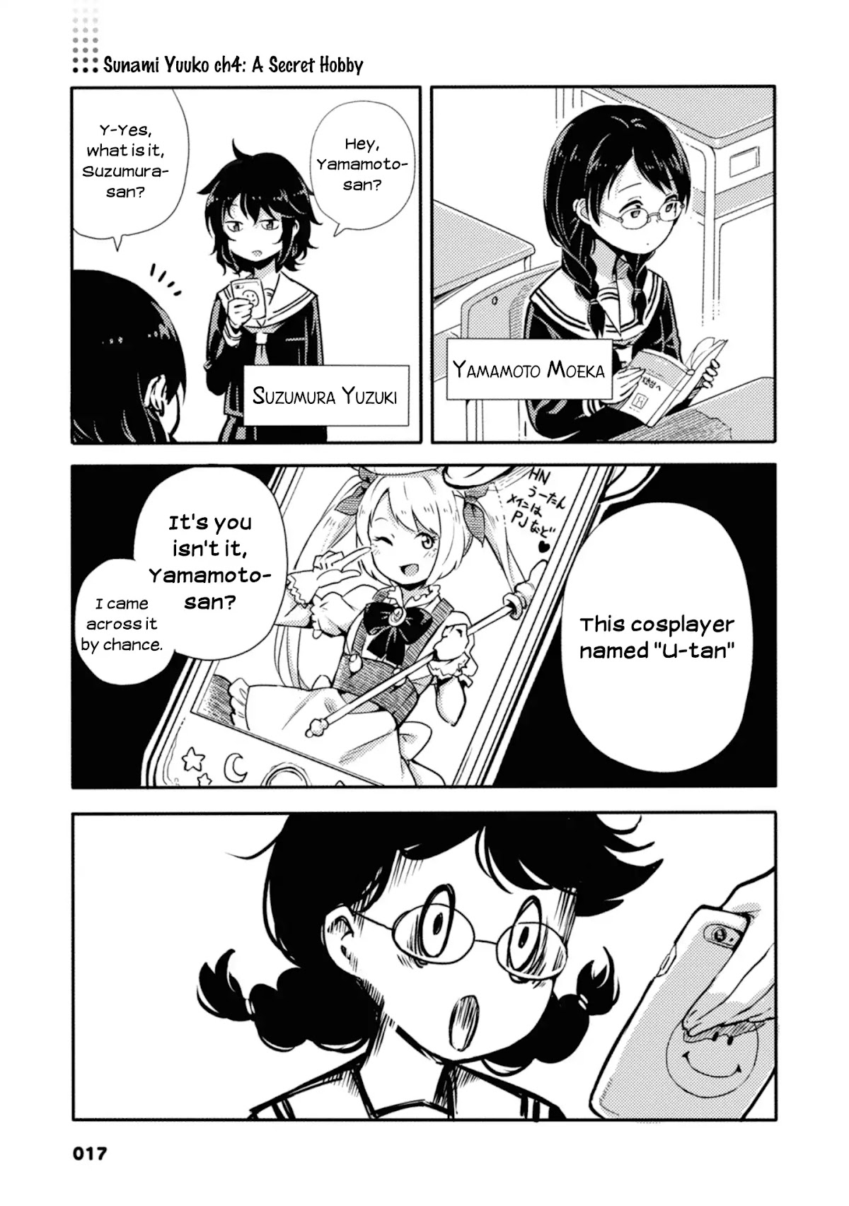 Sunami Yuuko And The Yuri People Chapter 4 page 1 - Chapter 4: A Secret Hobby