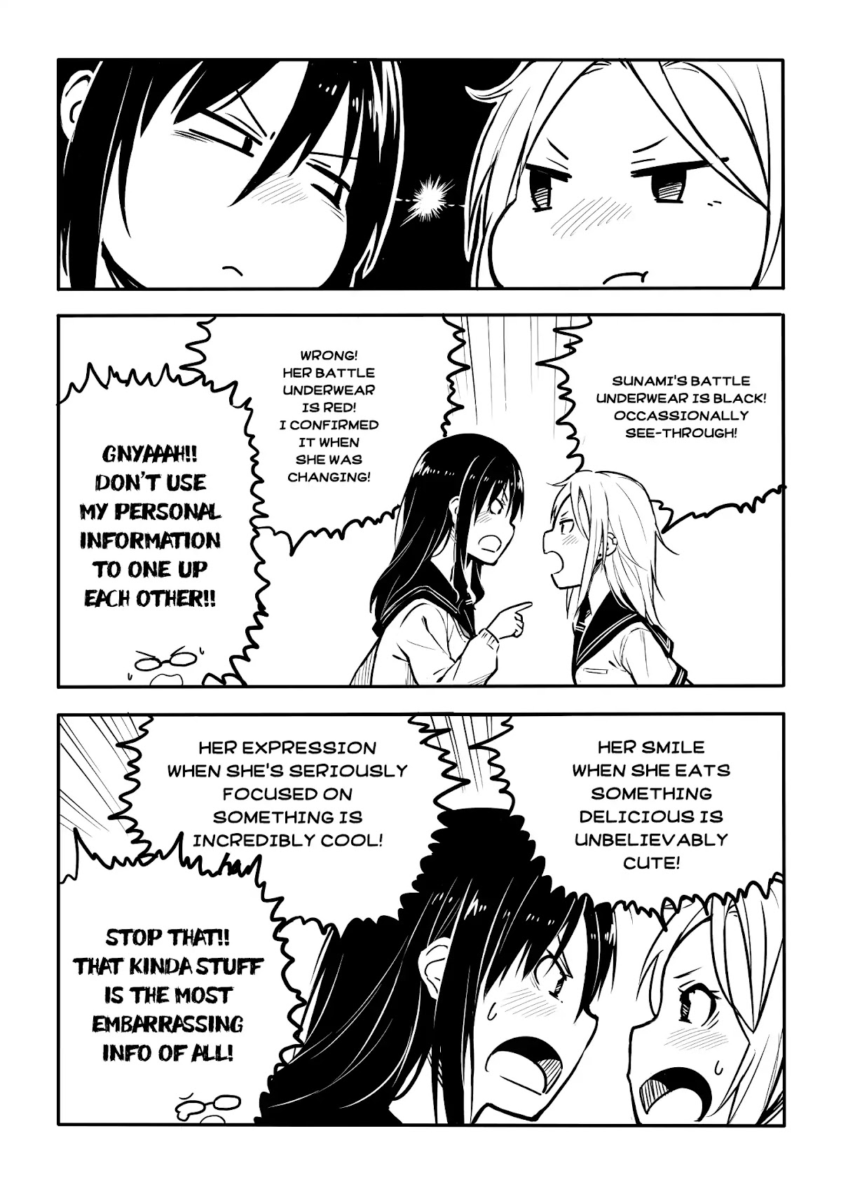 Sunami Yuuko And The Yuri People Chapter 40 page 3 - Chapter 40: Information is a Weapon
