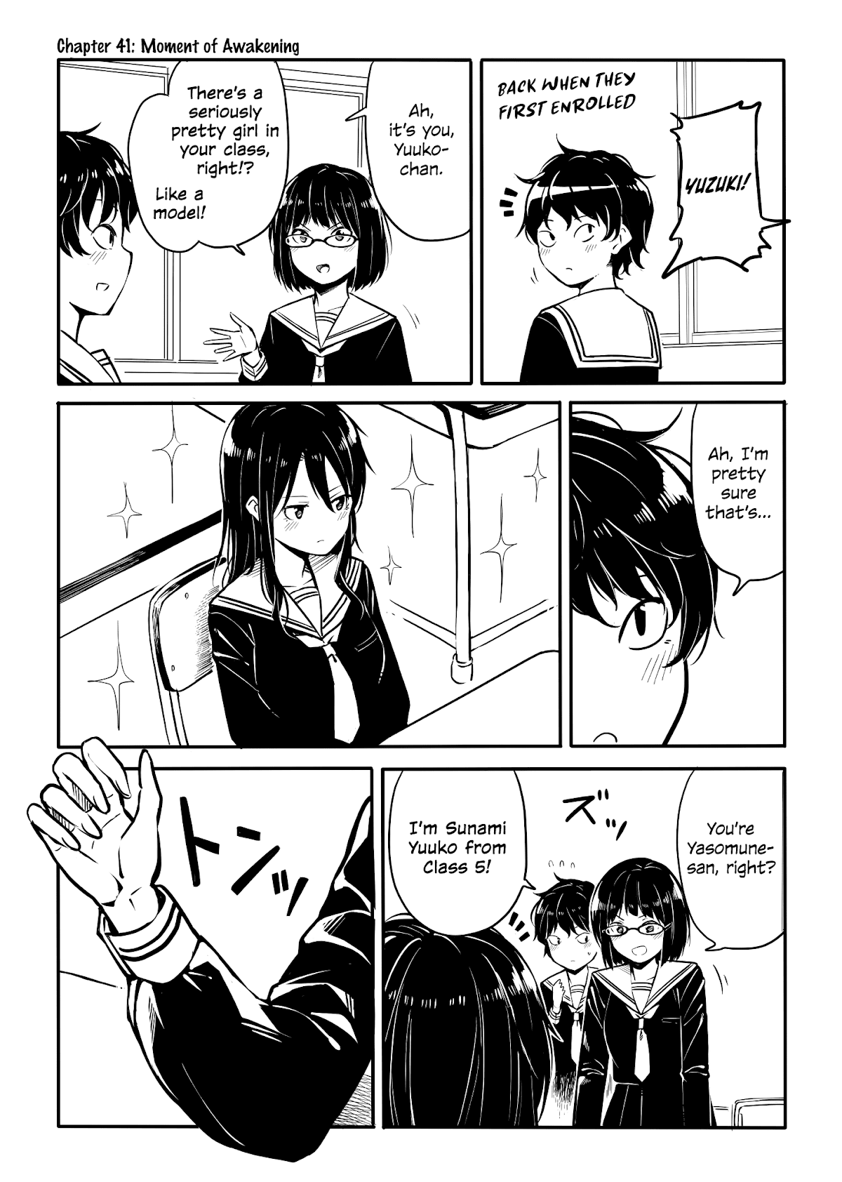 Sunami Yuuko And The Yuri People Chapter 41 page 1 - Chapter 41: Moment of Awakening