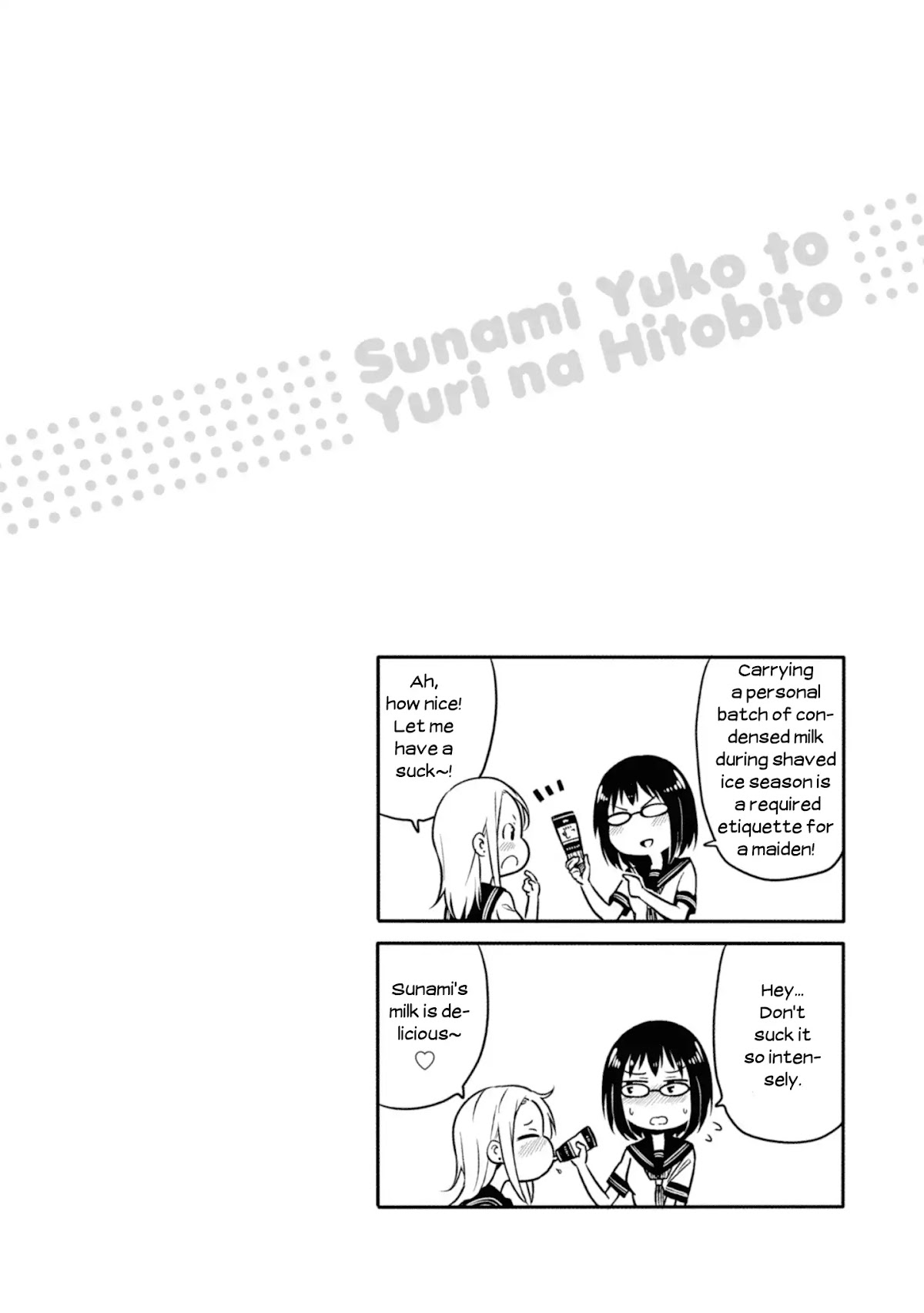 Sunami Yuuko And The Yuri People Chapter 8 page 6 - Chapter 8: A Summer of Expectations