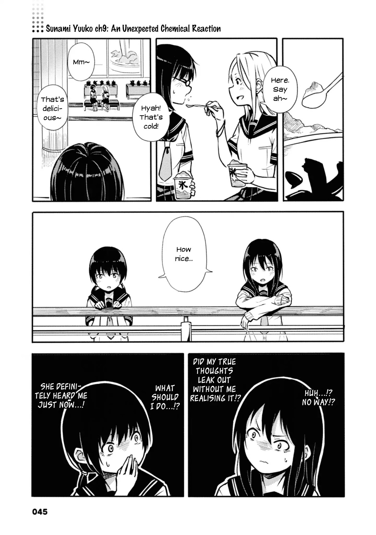 Sunami Yuuko And The Yuri People Chapter 9 page 1 - Chapter 9: An Unexpected Chemical Reaction
