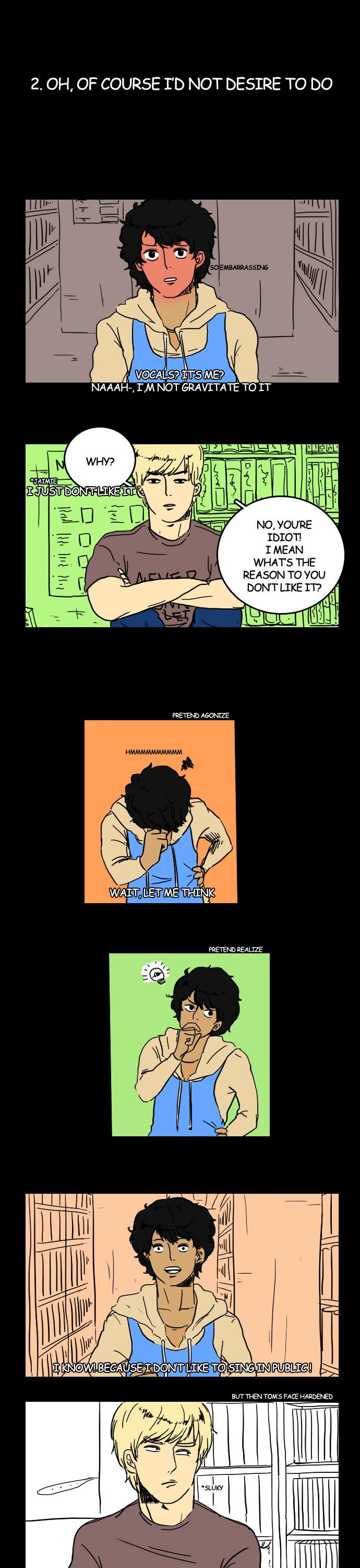 Sundaycase Chapter 1.2 page 4 - Chapter 1.2 : I'VE GOT YOU(2)
