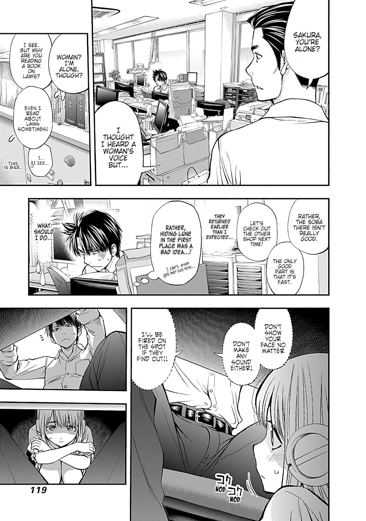 Sundome Milky way Chapter 4 page 20 - Chapter 4: A Naughty ♥ Office Love