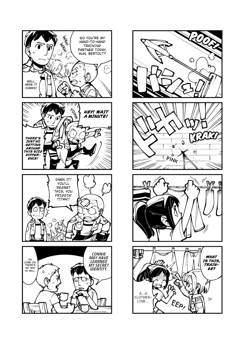 Sungeki no Kyojin Chapter 1 page 3 - Chapter 1: Spoof Assault 1