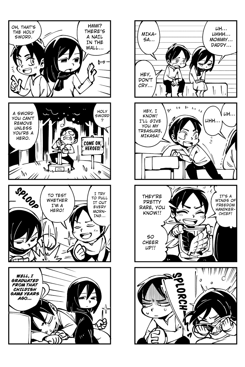 Sungeki no Kyojin Chapter 13 page 3 - Chapter 13: The Warmth of a Family