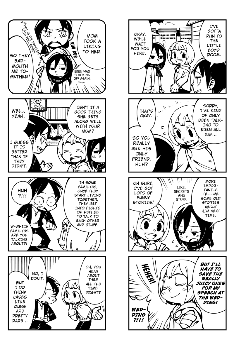Sungeki no Kyojin Chapter 17 page 3 - Chapter 17: The Matrimony Misunderstanding