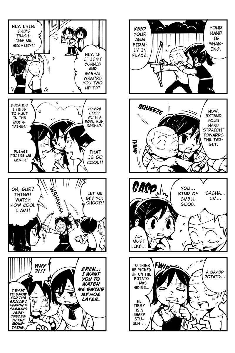 Sungeki no Kyojin Chapter 25 page 3 - Chapter 25: The Students Resembles the Teacher