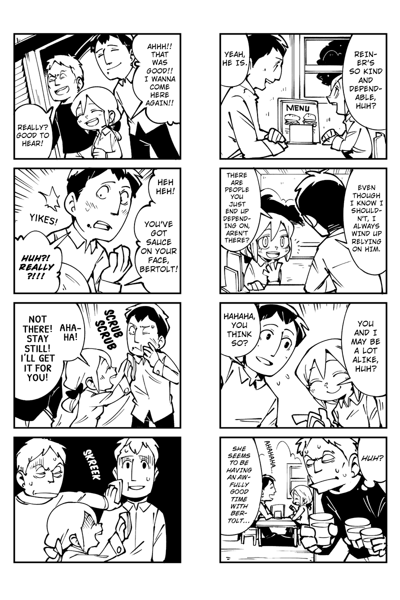 Sungeki no Kyojin Chapter 26 page 3 - Chapter 26: (Let's Date)