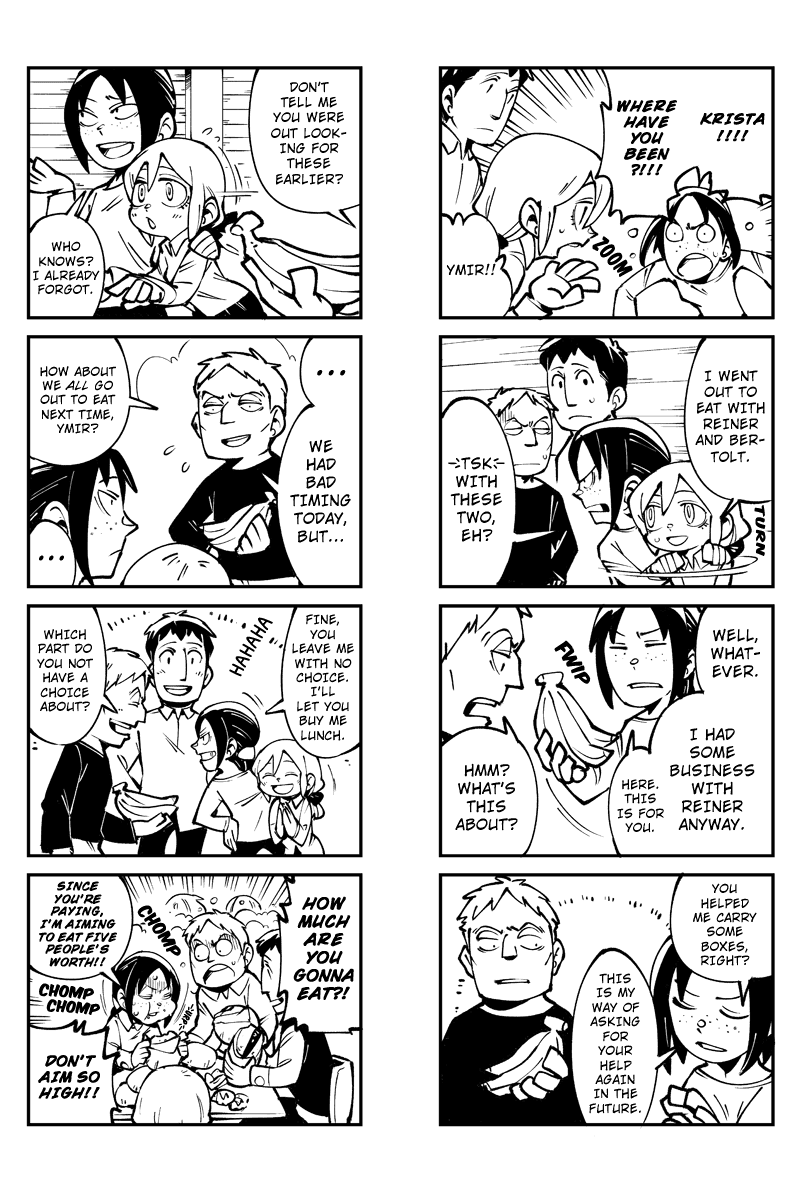 Sungeki no Kyojin Chapter 26 page 4 - Chapter 26: (Let's Date)