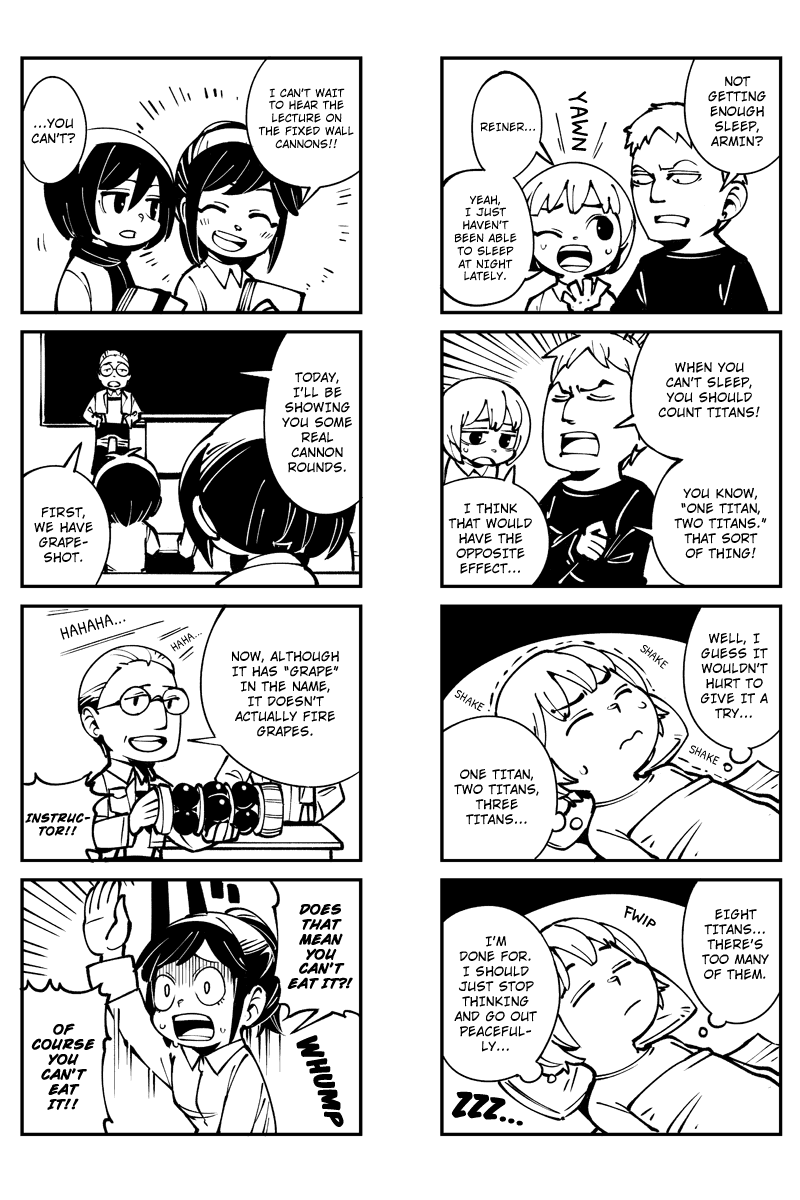 Sungeki no Kyojin Chapter 3 page 2 - Chapter 3: Spoof Assault 2