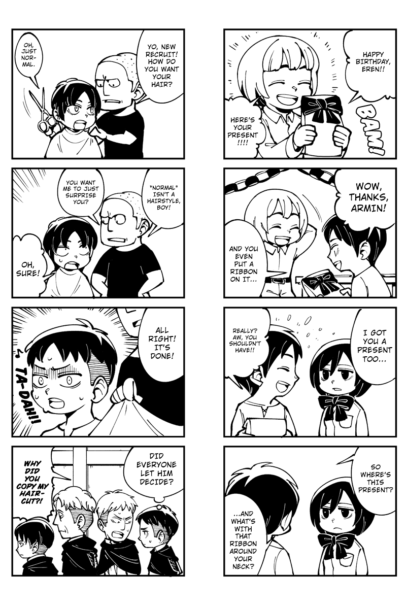 Sungeki no Kyojin Chapter 3 page 3 - Chapter 3: Spoof Assault 2