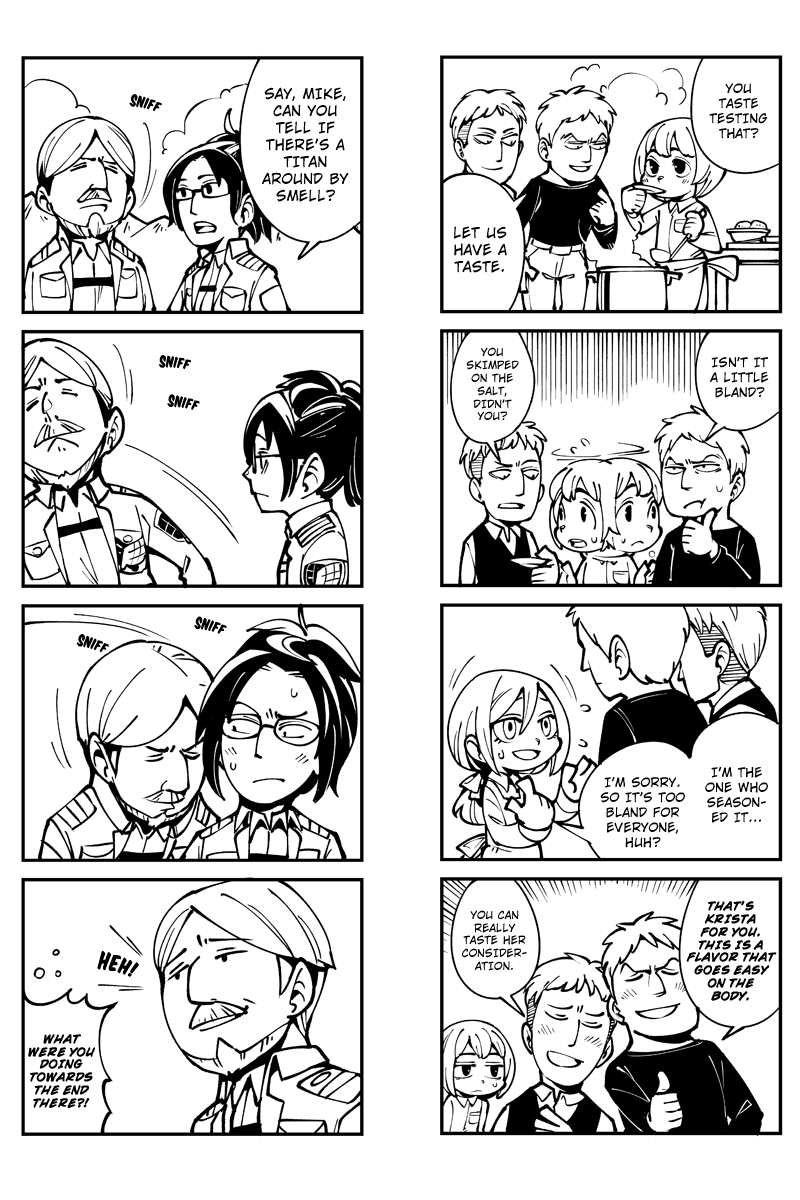 Sungeki no Kyojin Chapter 3 page 4 - Chapter 3: Spoof Assault 2