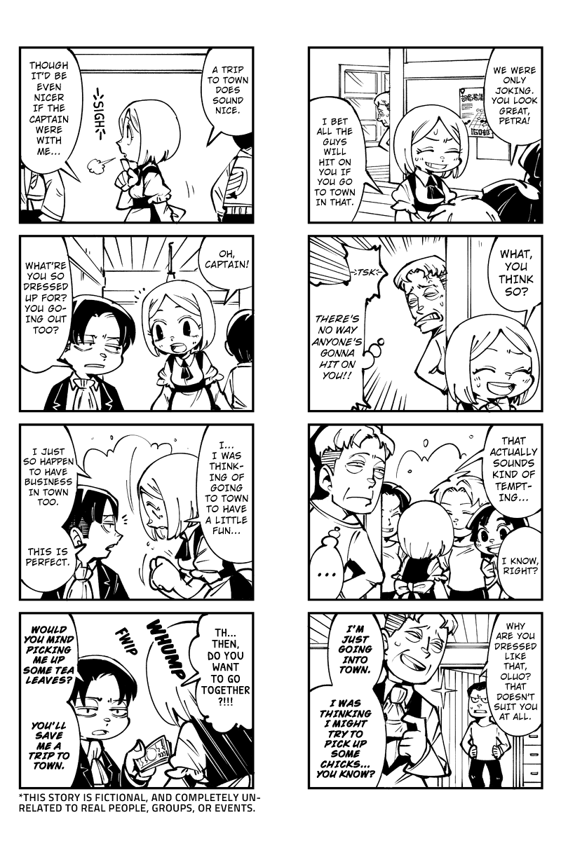 Sungeki no Kyojin Chapter 30 page 2 - Chapter 30: Petra's Day Off