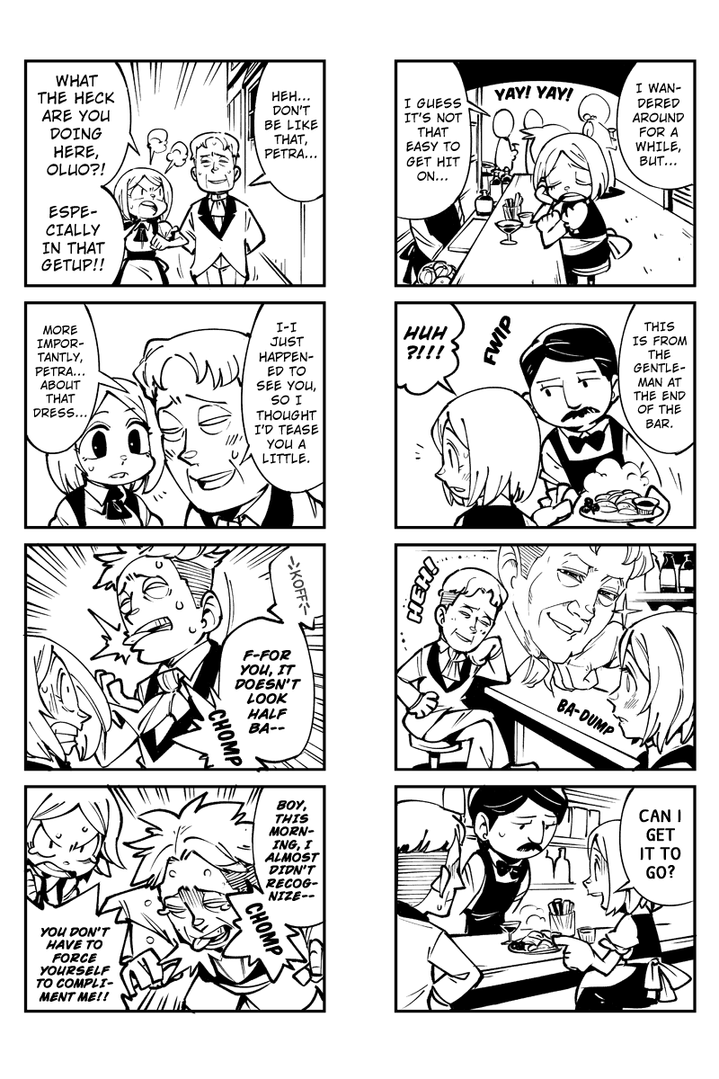 Sungeki no Kyojin Chapter 30 page 3 - Chapter 30: Petra's Day Off