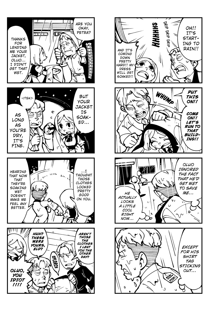 Sungeki no Kyojin Chapter 30 page 4 - Chapter 30: Petra's Day Off