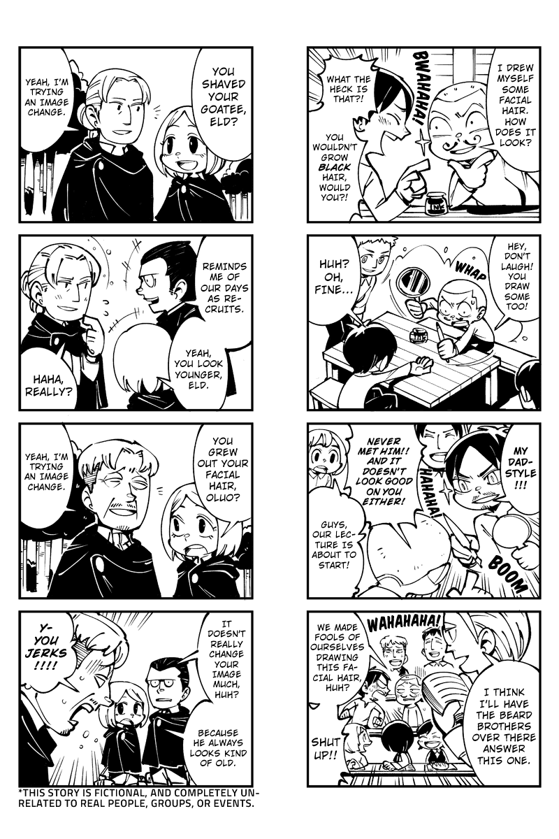 Sungeki no Kyojin Chapter 32 page 2 - Chapter 32: Shaving With Connie