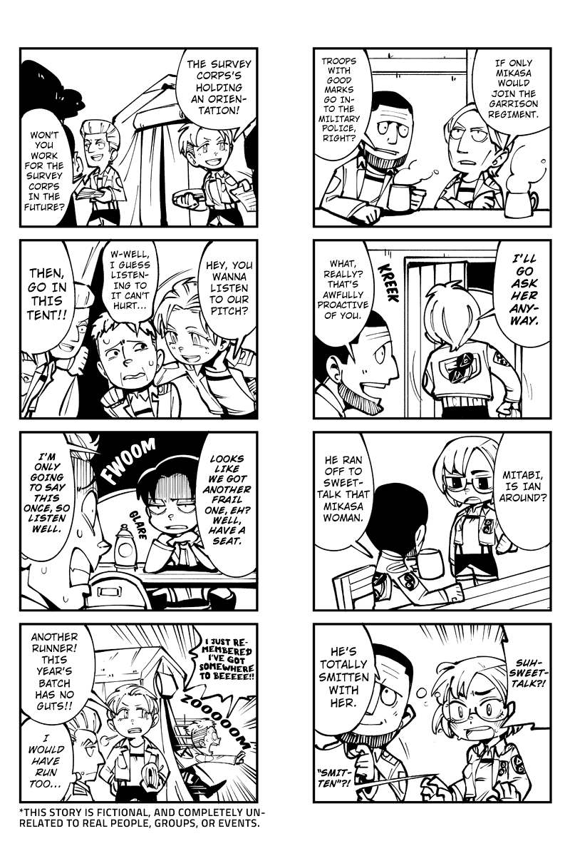 Sungeki no Kyojin Chapter 35 page 2 - Chapter 35: Join Us!