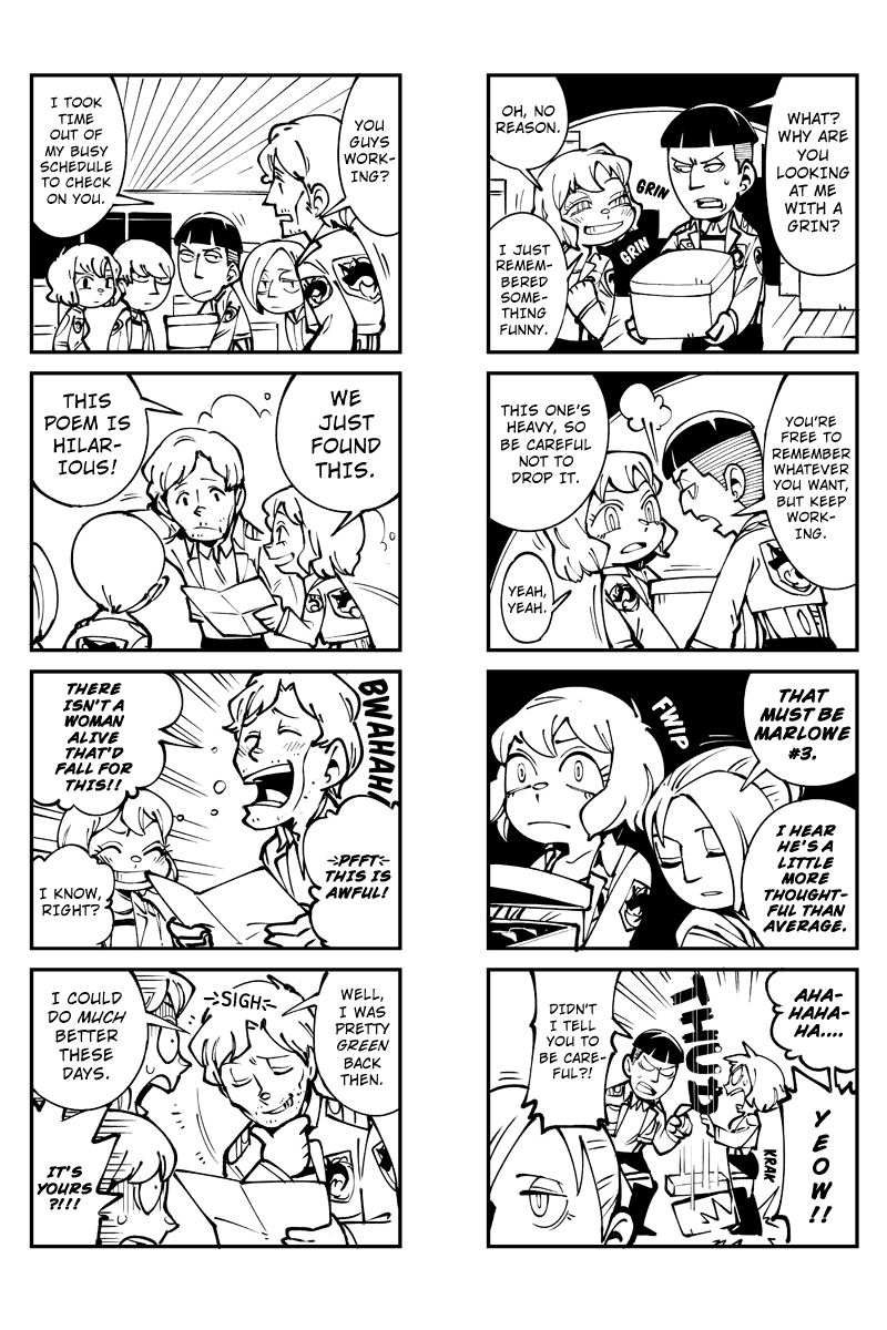 Sungeki no Kyojin Chapter 38 page 3 - Chapter 38: Laugh, Annie!