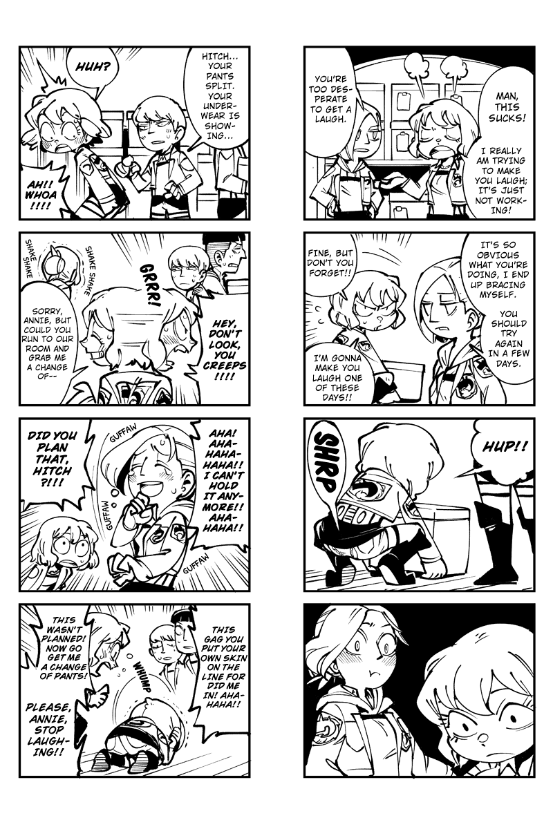Sungeki no Kyojin Chapter 38 page 4 - Chapter 38: Laugh, Annie!