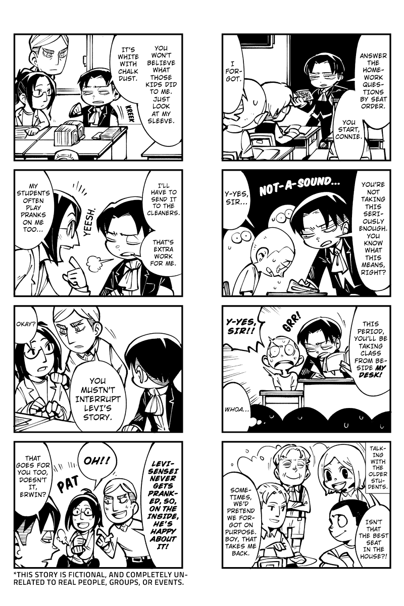 Sungeki no Kyojin Chapter 39 page 2 - Chapter 39: Spoof! Titan Elementary