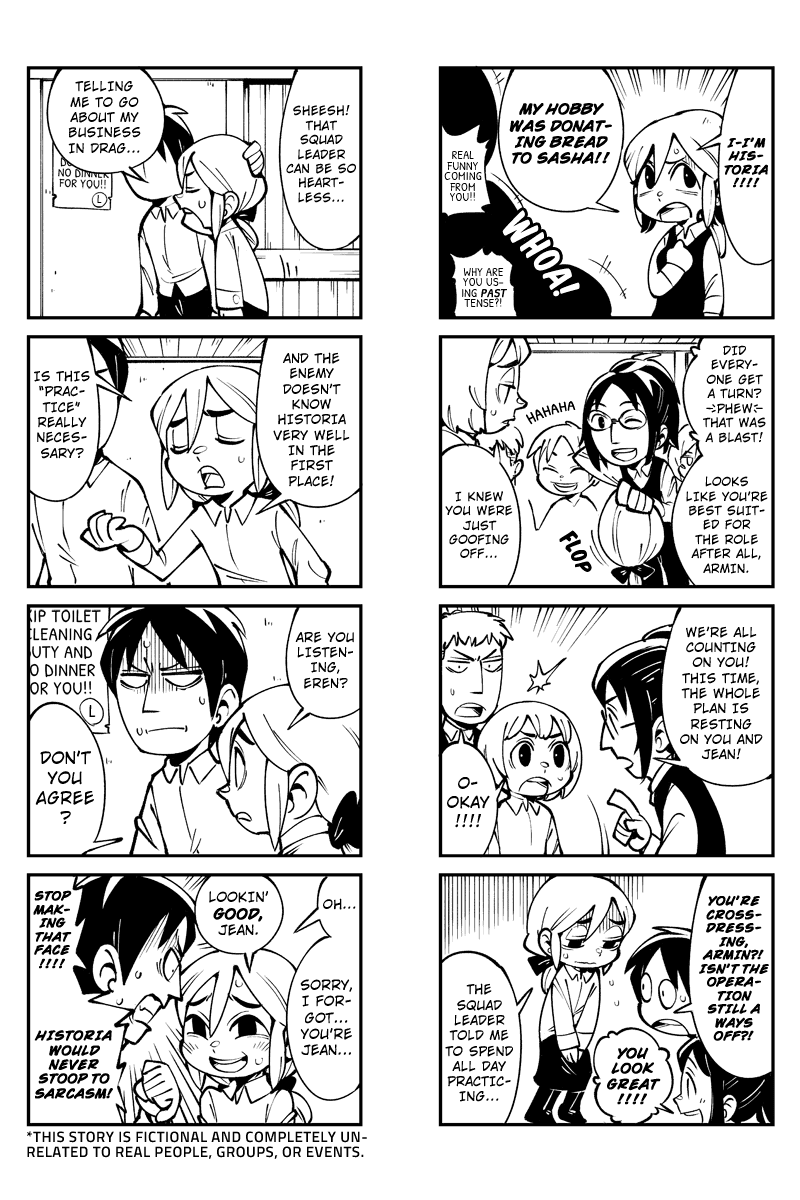 Sungeki no Kyojin Chapter 41 page 2 - Chapter 41: I Only Look Like a Pretty Boy, That's All