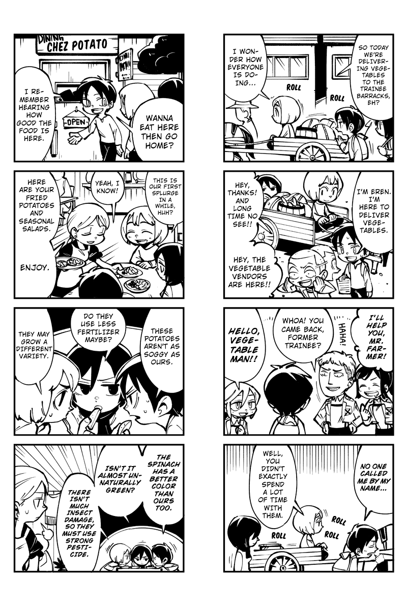 Sungeki no Kyojin Chapter 43 page 3 - Chapter 43: Farmer Yeager
