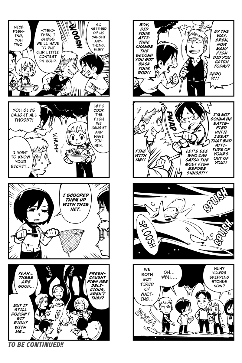 Sungeki no Kyojin Chapter 47 page 4 - Chapter 47: Fishing Paradise